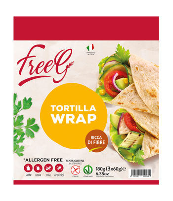 WRAP TORTILLA FREEG 3 X 60 G - Antica Farmacia Ferrari