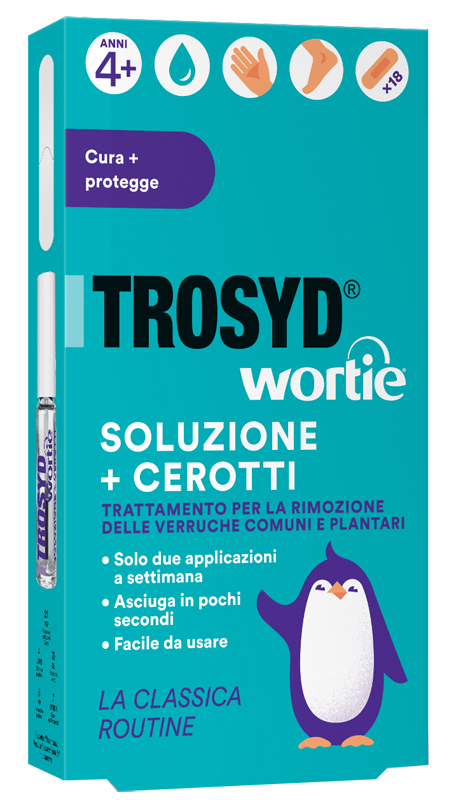 TROSYD WORTIE SOLUZIONE + CEROTTI - Antica Farmacia Ferrari