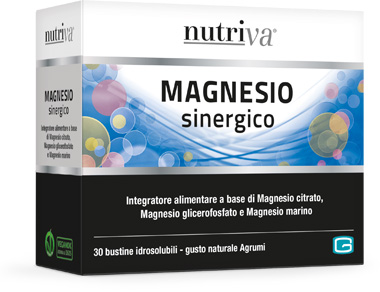 NUTRIVA MAGNESIO SINERGICO 66 G - Antica Farmacia Ferrari