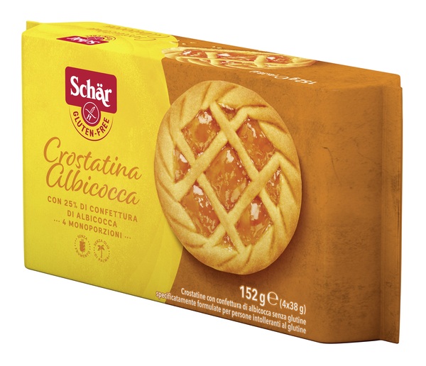 SCHAR CROSTATINA ALBICOCCA 4 X 38 G - Antica Farmacia Ferrari