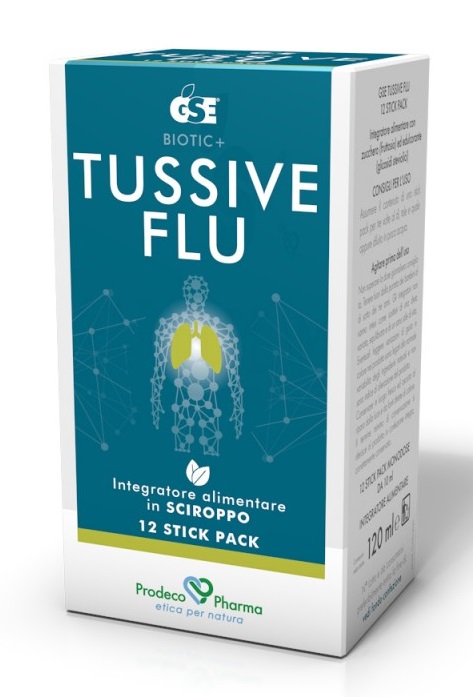 GSE TUSSIVE FLU 12 STICKPACK - Antica Farmacia Ferrari