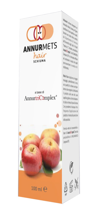 ANNURMETS HAIR SCHIUMA 100 ML - Antica Farmacia Ferrari