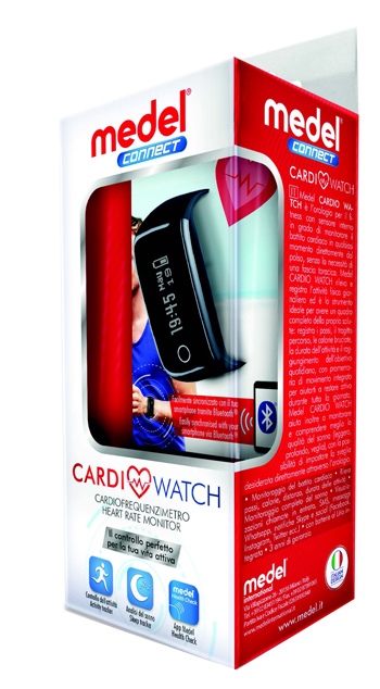 SENSORE ATTIVITA' CARDIO MEDEL CARDIO WATCH - Antica Farmacia Ferrari