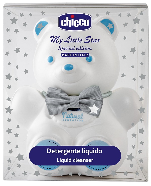 CHICCO COSMETICI NATURAL SENSATION DETERGENTE ORSO STARS - Antica Farmacia Ferrari