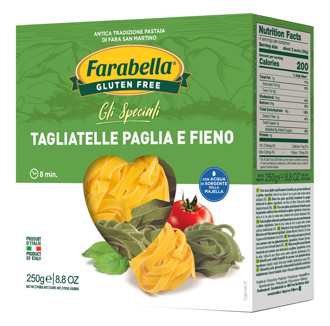 FARABELLA TAGLIATELLE PAGLIA FIENO 250 G - Antica Farmacia Ferrari
