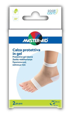 CALZA MASTER-AID CON PROTEZIONE IDRATANTE IN GEL 2 PEZZI - Antica Farmacia Ferrari