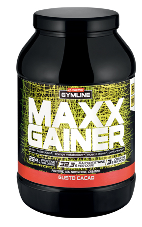 GYMLINE MAXX GAINER CACAO 1,5 KG - Antica Farmacia Ferrari