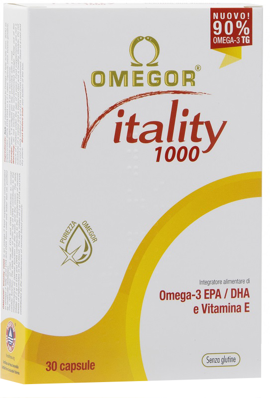 OMEGOR VITALITY 1000 30 CAPSULE MOLLI - Antica Farmacia Ferrari