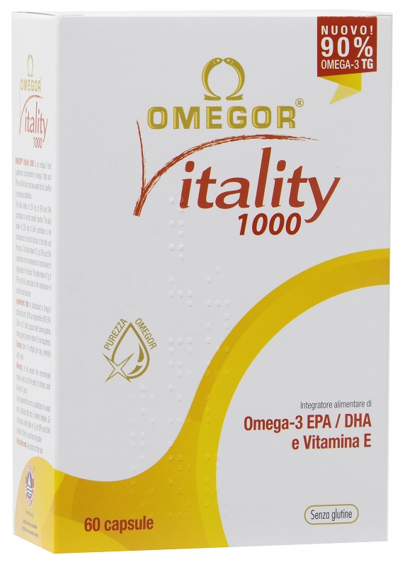 OMEGOR VITALITY 1000 60 CAPSULE MOLLI - Antica Farmacia Ferrari