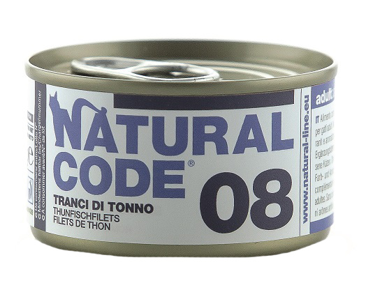 NATURAL CODE 08 TRANCI DI TONNO - Oltrefarma