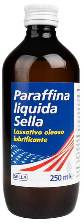 PARAFFINA LIQUIDA MD LASSATIVO 250 ML SELLA SENZA ASTUCCIO - Antica Farmacia Ferrari