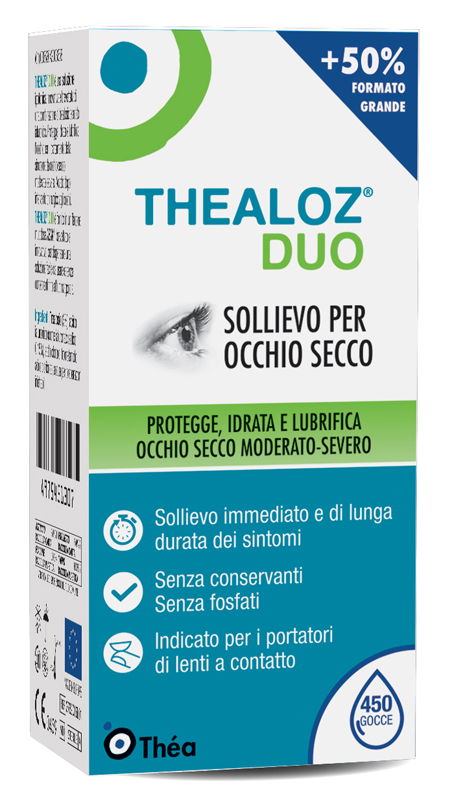 THEALOZ DUO 15 SOLUZIONE OFTALMICA 15 ML - Antica Farmacia Ferrari