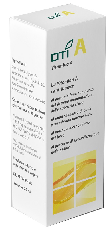 OTI A VITAMINA A GOCCE 20ML - Antica Farmacia Ferrari