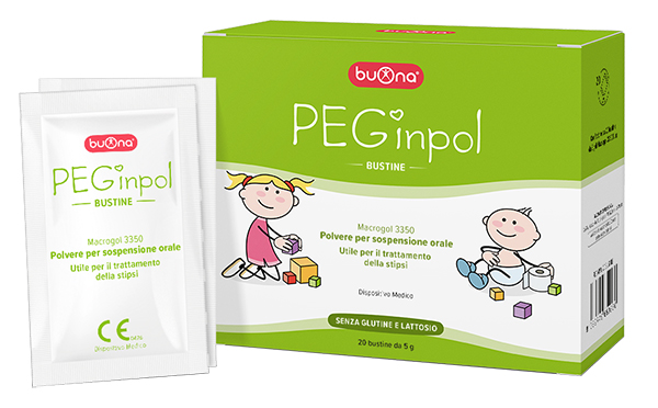PEGINPOL MACROGOL 3350 SOSPENSIONE ORALE 20 BUSTINE - Antica Farmacia Ferrari