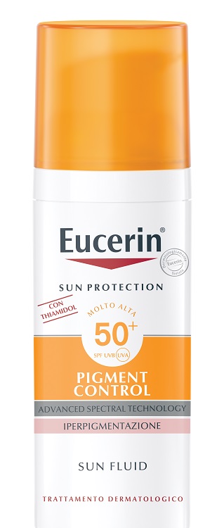 EUCERIN SUN FLUIDO ANTIPIGMENT SPF 50+ 50 ML - Antica Farmacia Ferrari