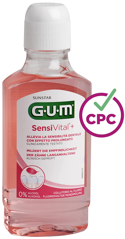 GUM SENSIVITAL + COLLUTORIO 300 ML - Antica Farmacia Ferrari