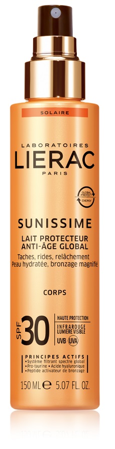 LIERAC SUNISSIME LATTE CORPO SPF30 150 ML - Antica Farmacia Ferrari