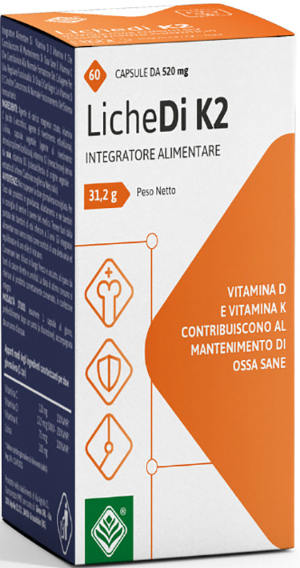 LICHEDI K2 60 CAPSULE - Antica Farmacia Ferrari