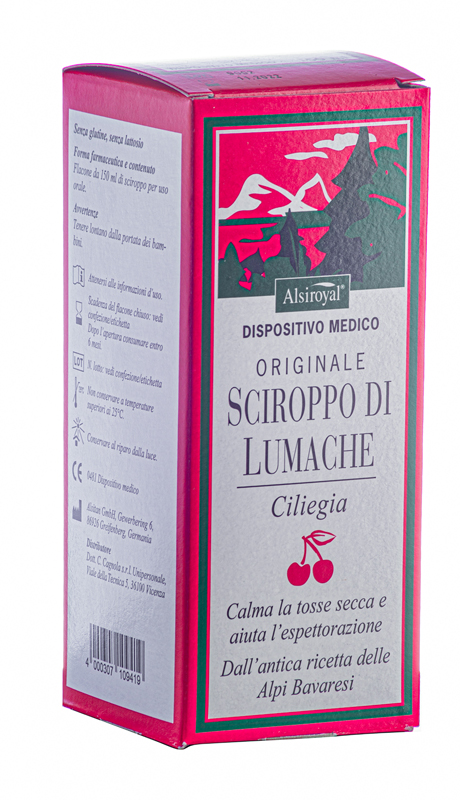SCIROPPO DI LUMACHE CILIEGIA DM 150 ML - Antica Farmacia Ferrari