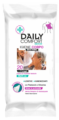 DAILY COMFORT SENIOR PANNI IGIENE CORPO 24 PEZZI - Oltrefarma