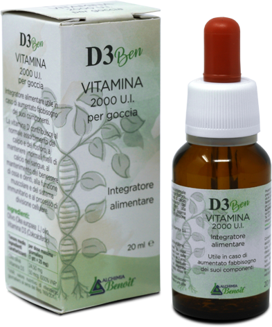 D3 BEN VITAMINA 20 ML - Antica Farmacia Ferrari