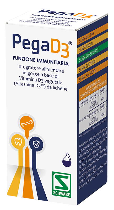 PEGA D3 GOCCE 20 ML - Antica Farmacia Ferrari