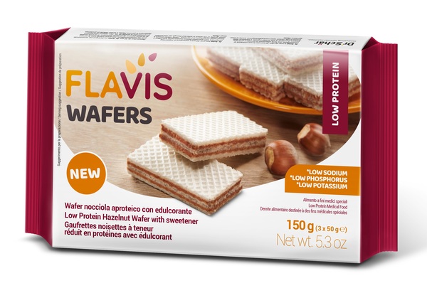 MEVALIA FLAVIS WAFER NOCCIOLA 150 G - Antica Farmacia Ferrari