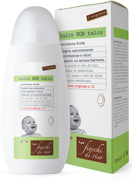 FIOCCHI DI RISO TALCO NON TALCO 120 ML - Antica Farmacia Ferrari