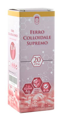 SPRAY FERRO COLLOIDALE SUPREMO 20PPM 100 ML - Antica Farmacia Ferrari