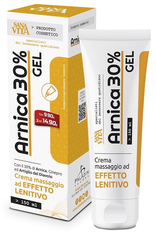 SANAVITA ARNICA 30% GEL 150 ML - Antica Farmacia Ferrari