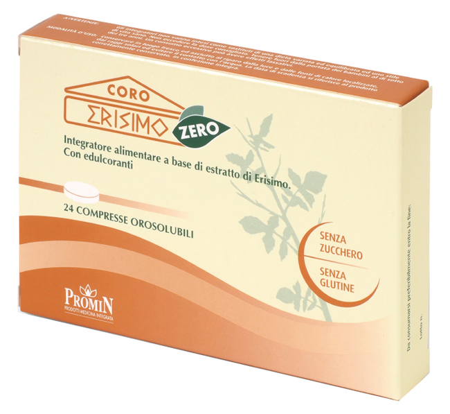 CORO ERISIMO ZERO 24 COMPRESSE OROSOLUBILI - Antica Farmacia Ferrari