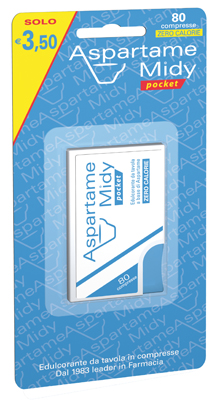 ESI ASPARTAME MIDY POCKET 80 COMPRESSE - Antica Farmacia Ferrari