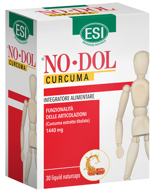ESI NO DOL CURCUMA 30 NATURCAPS LIQUID - Antica Farmacia Ferrari