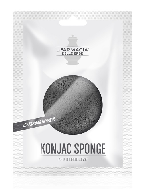FDE KONJAC SPONGE CARBONE BAMBU' 1 PEZZO - Antica Farmacia Ferrari
