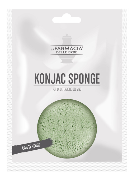 FDE KONJAC SPONGE TE' VERDE 1 PEZZO - Antica Farmacia Ferrari