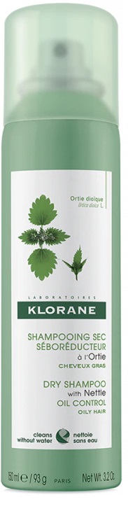 KLORANE SHAMPOO SECCO SEBORIDUTTORE ALL'ORTICA 150 ML - Antica Farmacia Ferrari