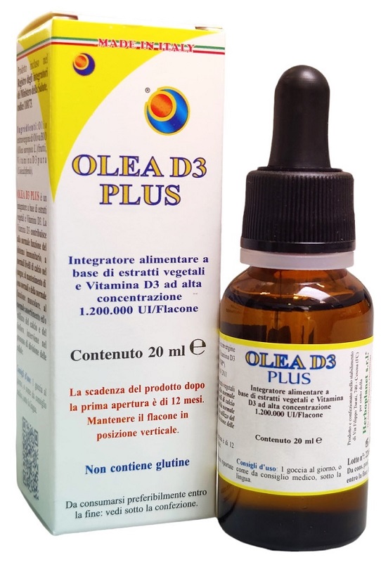 OLEA D3 PLUS GOCCE 20 ML - Antica Farmacia Ferrari