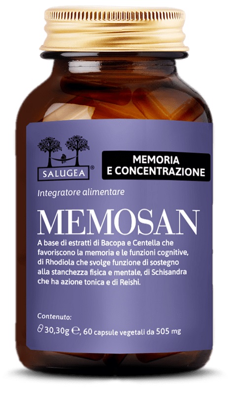 SALUGEA MEMOSAN 60 CAPSULE - Antica Farmacia Ferrari