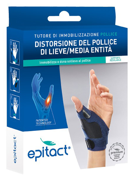EPITACT TUTORE IMMOBILIZZAZIONE POLLICE MANO SINISTRA S - Antica Farmacia Ferrari