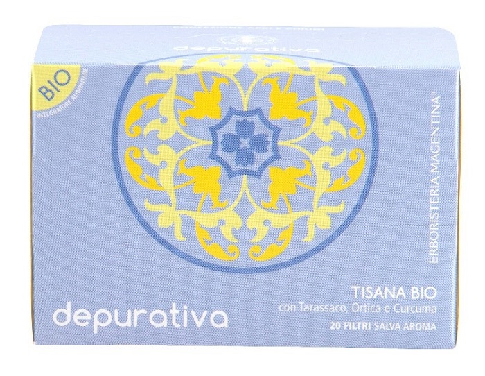 TISANA DEPURATIVA BIO 20 FILTRI - Antica Farmacia Ferrari