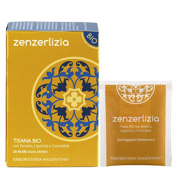 TISANA ZENZERLIZIA BIO 20 FILTRI - Antica Farmacia Ferrari