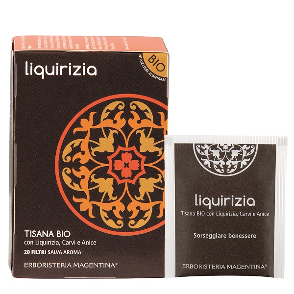 TISANA LIQUIRIZIA BIO 20 FILTRI - Antica Farmacia Ferrari
