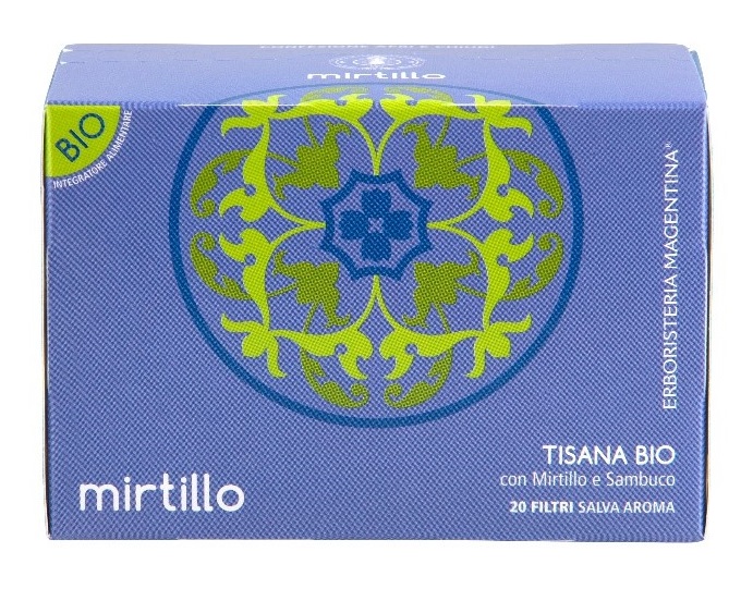 TISANA MIRTILLO BIO 20 FILTRI - Antica Farmacia Ferrari