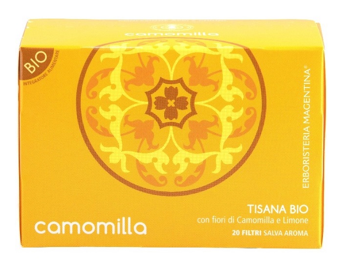 TISANA CAMOMILLA BIO 20 FILTRI - Antica Farmacia Ferrari