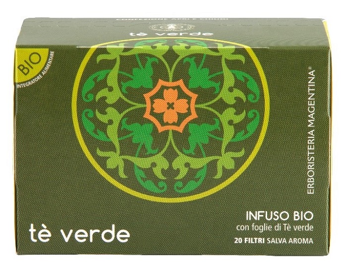 TE' VERDE INFUSOBIO 20 FILTRI 30 G - Antica Farmacia Ferrari
