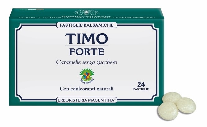 TIMO FORTE PASTIGLIE BALSAMICHE 24 PEZZI - Antica Farmacia Ferrari