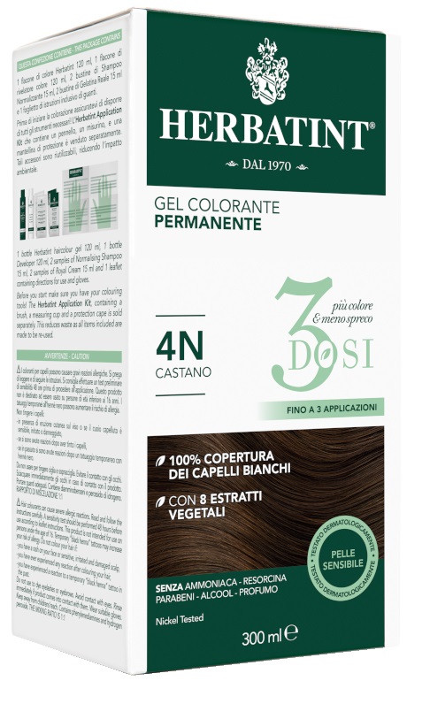 HERBATINT 3DOSI 4N 300 ML - Antica Farmacia Ferrari