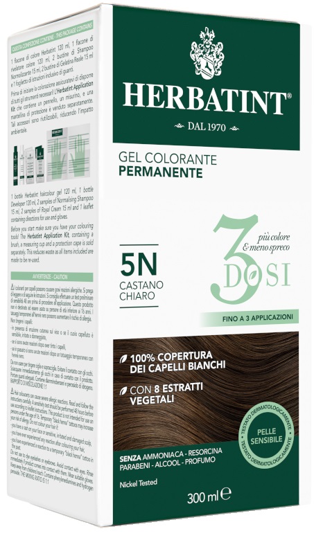 HERBATINT 3DOSI 5N 300 ML - Antica Farmacia Ferrari