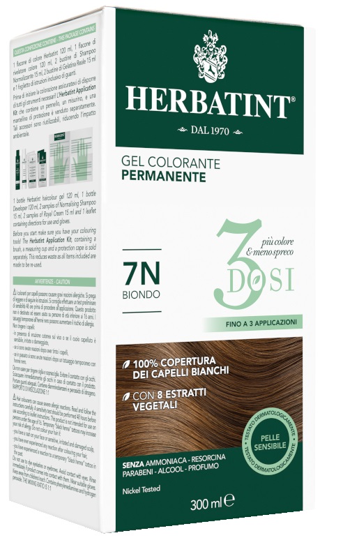 HERBATINT 3DOSI 7N 300 ML - Antica Farmacia Ferrari