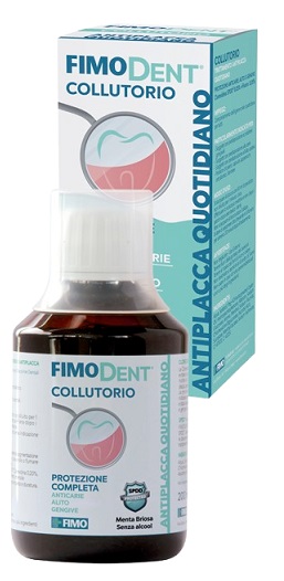 FIMODENT COLLUTORIO ANTIPLACCA QUOTIDIANO 200 ML - Antica Farmacia Ferrari